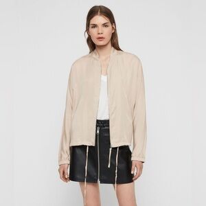Allsaints Lyra Bomber Jacket Size Small